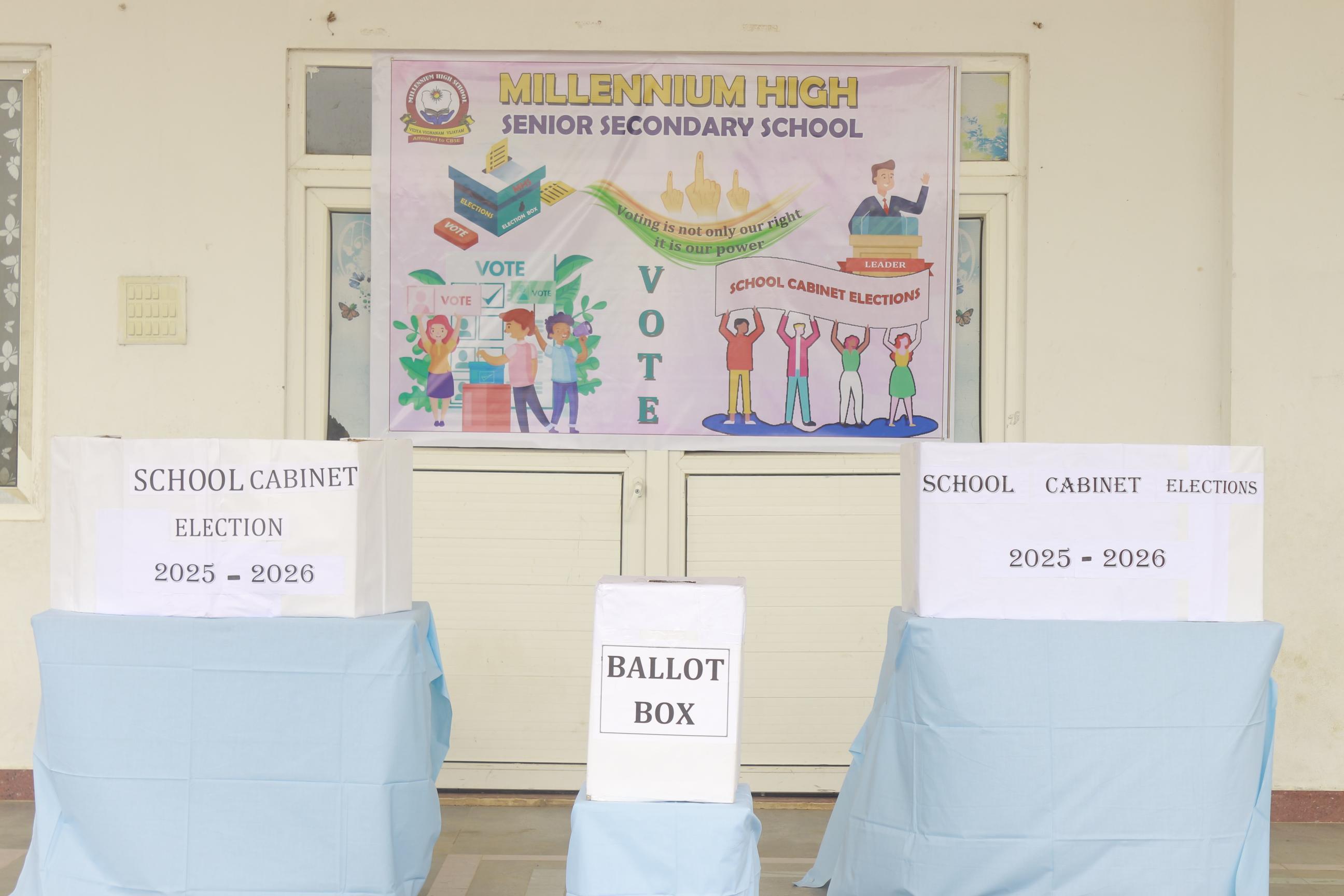 SCHOOL CABINET ELECTION AND INVESTITURE CEREMONY